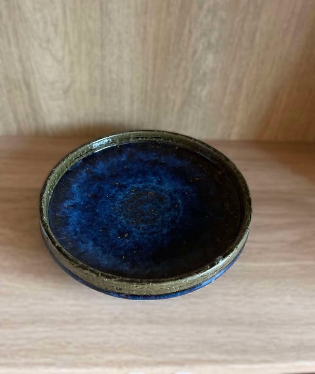 Ceramic Dish, design by Per & Annelise Linnemann-Schmidt for Palshus, Denmark 1960s