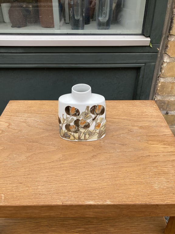 Flot Fajance vase fra Royal Copenhagen - nr. 01099