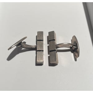 N.E. From manchetknapper i Sterling sølv 925s - 09752