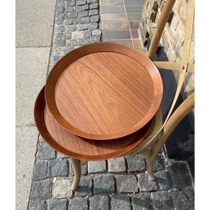 2 ens bakker i massiv teak med fin samlinger - nr. 545875464