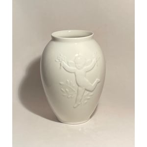 Flot Hans Henrik Hansen porcelæn vase fra Royal Copenhagen - nr. 01950