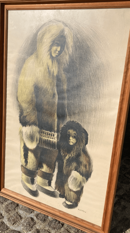 Flot vintage farvetryk