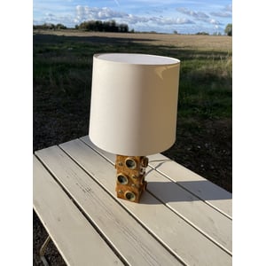 Retro keramik bordlampe - nr. 09097