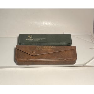 2 vintage M. Hohner mundharmonika - nr. 023000