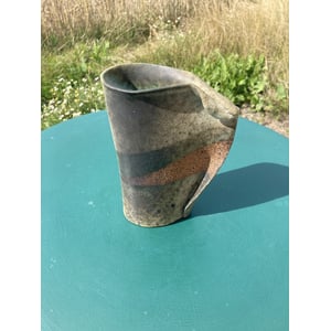 Smuk og enkel stentøj vase - nr. 0361