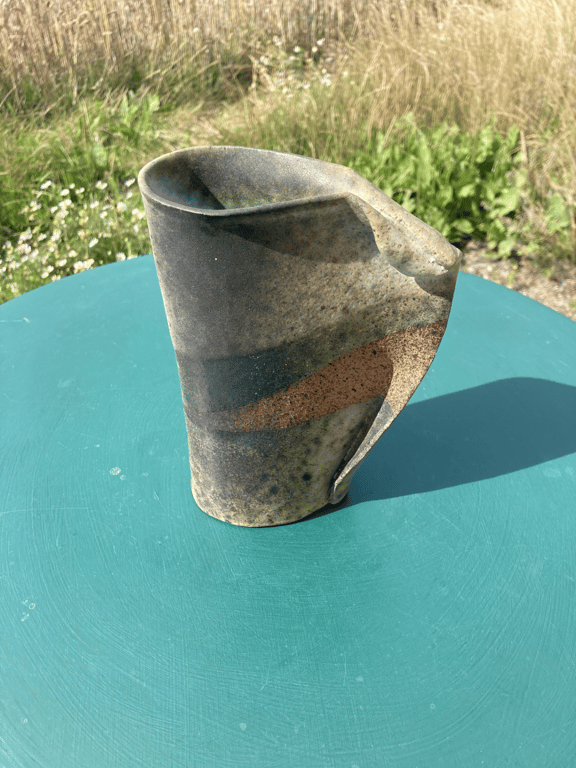 Smuk og enkel stentøj vase - nr. 0361