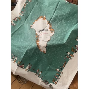Grønlandsk vintage borddug fra 1970erne - nr. 900250