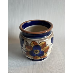 Smuk gammel fajance vase fra Aluminia - nr. 011060