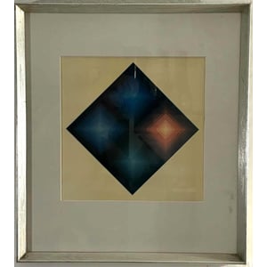 Victor Vasarely, PLANETARY FOLKLORE – ARCTURUS-II, Heliogravure offsettryk, 1971