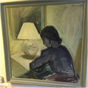 Flot vintage maleri af Poul Henrik fra 1939 - nr. 012011