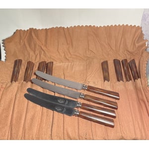 12 flotte knive med skæft af horn fra Unity Sheffield - nr. 011001