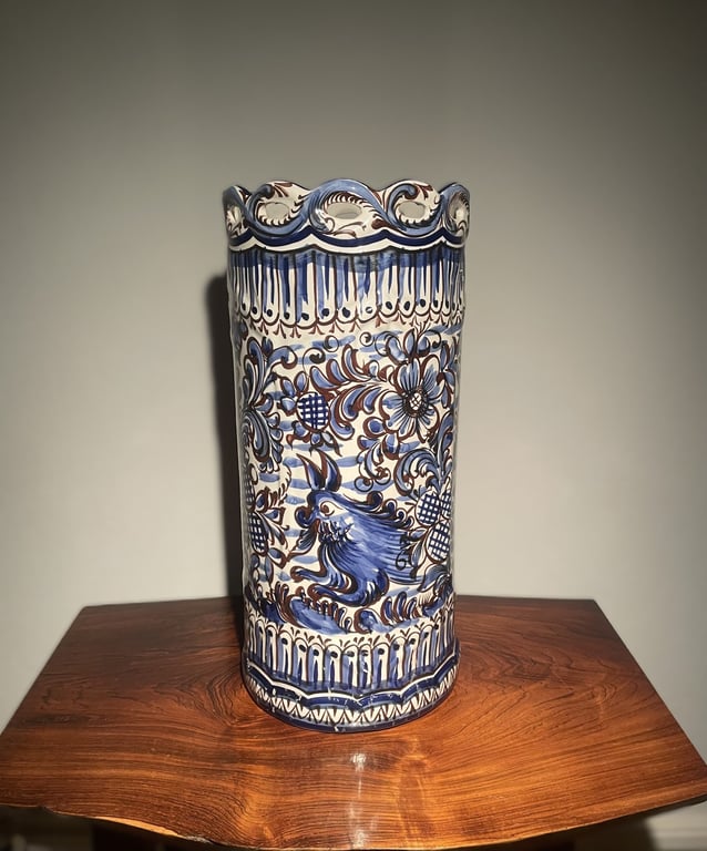 Flot stor keramik gulv vase fra Portugal - nr. 100900