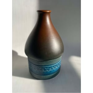 Dümler & Breiden ceramic vase no. 11/21. West Germany pottery 1970s