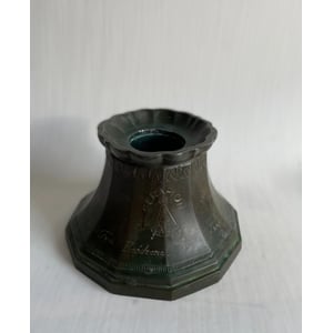 Stor massiv lysestageholder, design af Just Andersen (1884-1943) - nr. 500100