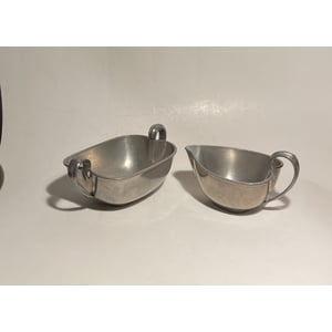 2 smukke Just Andersen tin kander - nr. 011300