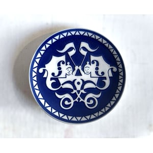 Smuk vintage keramikplatte fra Royal Copenhagen, Danmark 1977