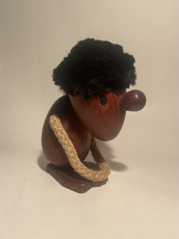 Hans Bølling træ figur “pessimisten“ fra Torben Ørskov & Co. - nr. 09252