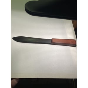 Flot papir kniv i palisander og teak - nr. 01192