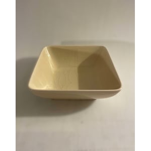 Nanna Ditzel for Søholm, ikonisk krakeleret keramik skål i beige nuance  -nr. 0990