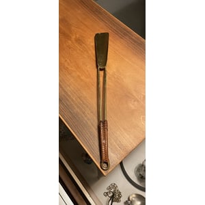 Flot vintage messing skohorn - nr. 011021