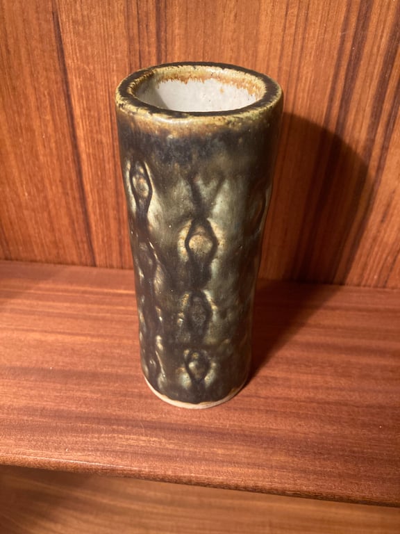 Super lækker stentøj vase fra 1971 - nr. 888951