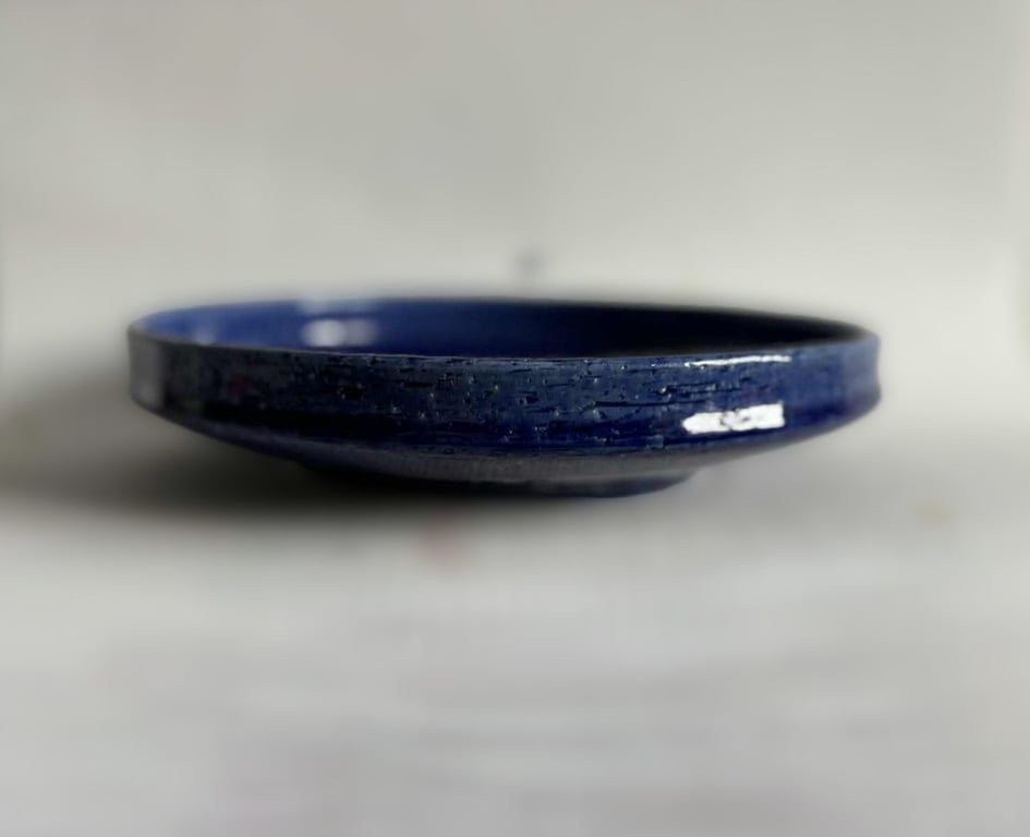 Large danish Stoneware Dish by Palshus Denmark, Per & Annelise Linnemann-Schmidt