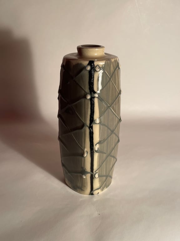 Flot Fyrkat keramik vase - nr. 090700