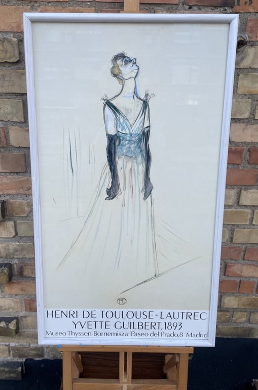 Toulouse-Lautrec, museum farvetryk plakat.- nr. 09256