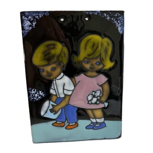 Arnold Wiigs Fabrikker, AWF, Wall plaque, Vintage Home Decor - nr. 58847464