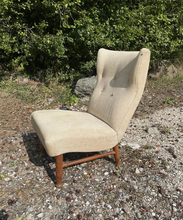 Elias Svedberg (Sverige 1913-1987) smart lænestol for Nordisk Kompaniet, ca 1950erne