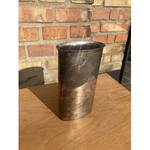 Flot svensk design vase, forsølvet - nr. 01009