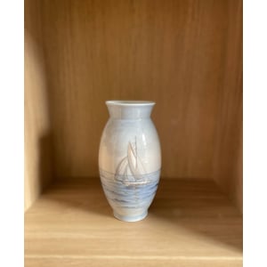 Smuk gammel Bing og Grøndahl keramik vase - nr. 852456