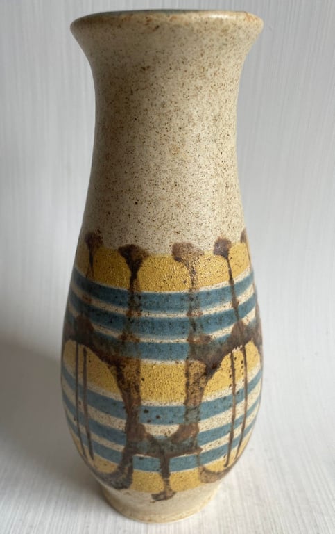 Smuk Israelsk Lapid keramik vase fra det 20. århundrede. - nr. 0254786