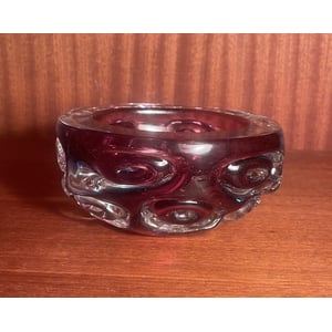 Flot vintage glasskål i Murano stil - 021000