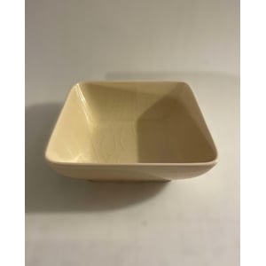 Nanna Ditzel for Søholm, iconic cracked ceramic bowl in shades of beige, Denmark 1960s