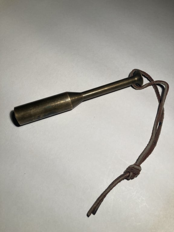 Slag jern til jægeren, til brug når man skudt en fugl - nr. 01196