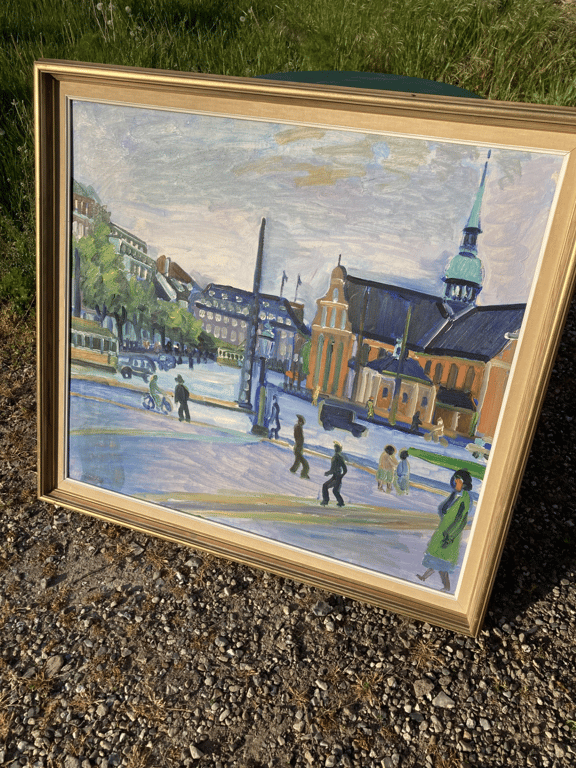 Ejvind Olsen maleri - nr. 0157