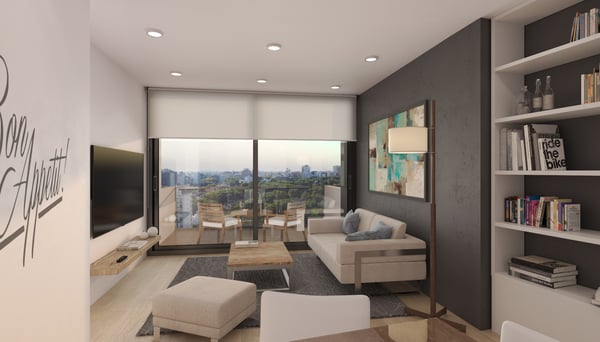 Venta 3 Amb. Palermo Chico en Construcc. Amenities de Catego — foto 4