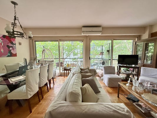 Depto  4 ambientes, 3 cuartos, 2 baños, más  habitación y baño  de servicio, pileta, cochera y baulera en Palermo Botanico — foto 4
