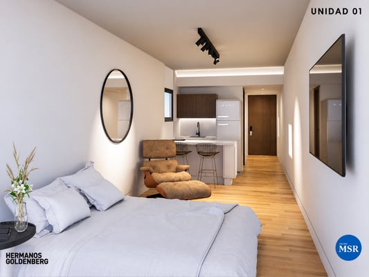 Venta departamento monoambiente  nuevo a estrenar, Almagro — foto 2
