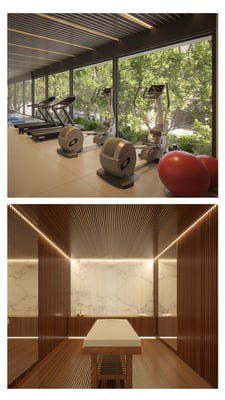 3 Amb. Cerviño 3900. Palermo Chico. en Construcc. Amenities — foto 4