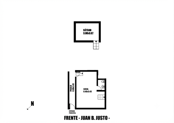 Venta Local comercial Villa crespo con sotano — foto 2