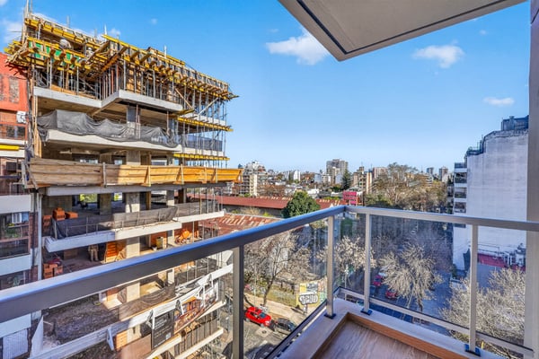 Monoambiente a estrenar 38 m2 en Belgrano, balcón al frente — foto 5