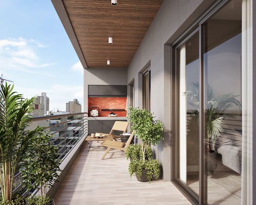 Venta Depto. 2 amb c/cocina integrada, balcón y parrilla – ISOLINA IX – Caseros (Centro) — foto 4