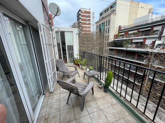 ALQUILER DEPARTAMENTO 3AMB BELGRANO BALCON TERRAZA — foto 3