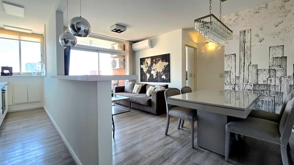 ALQUILER DEPTO NUNEZ 2 AMBIENTES AMOBLADO CON COCHERA Y AMENITIES — foto 2