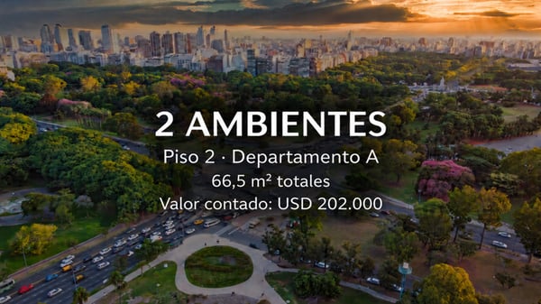 Venta  departamento 2 ambientes en construcción - Palermo Hollywood — foto 2