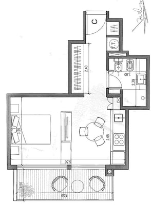 Venta Mono en pozo en Belgrano - Entrega Dic 2027 — foto 3