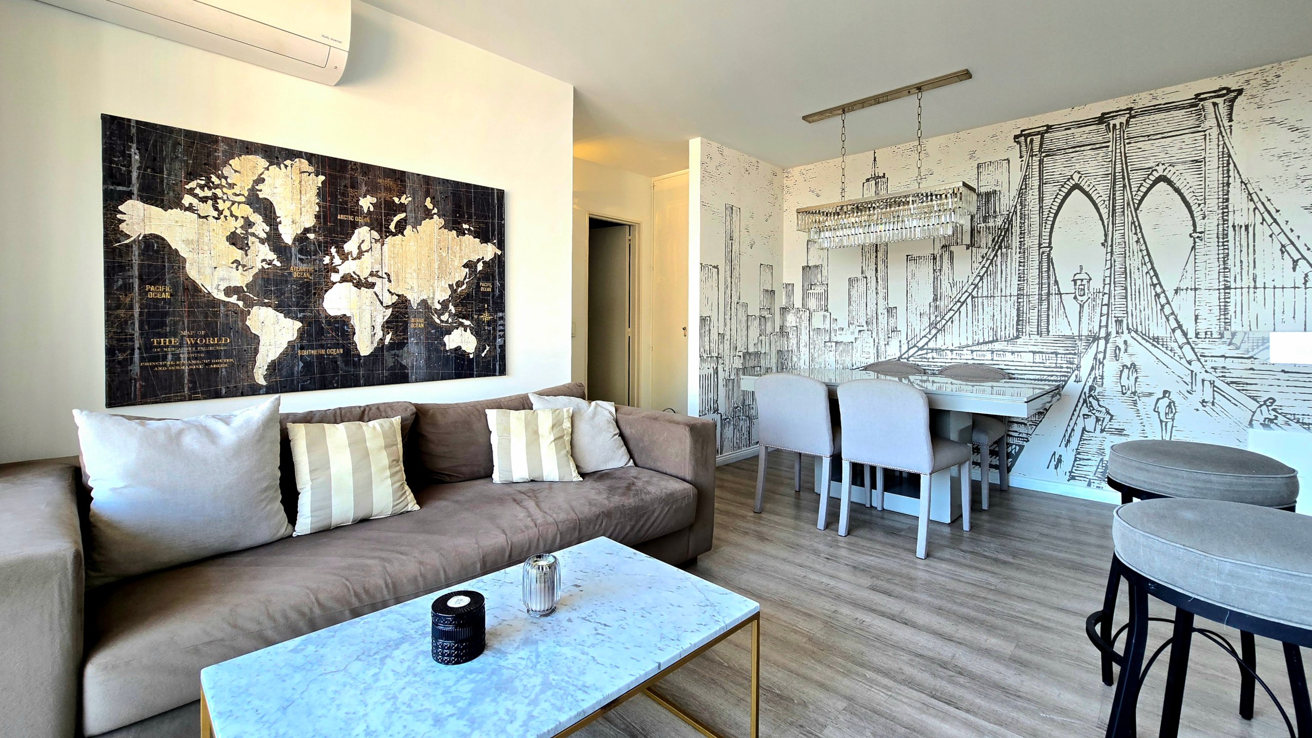 ALQUILER DEPTO NUNEZ 2 AMBIENTES AMOBLADO CON COCHERA Y AMENITIES — foto 1