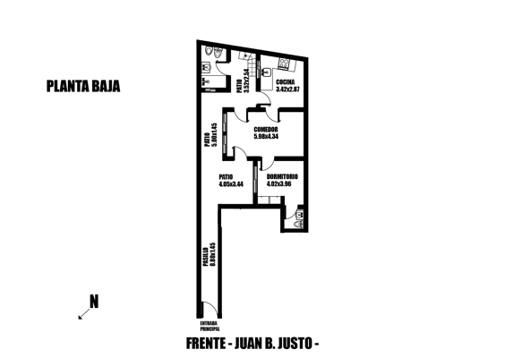 Venta PH Villa crespo con patio — foto 2